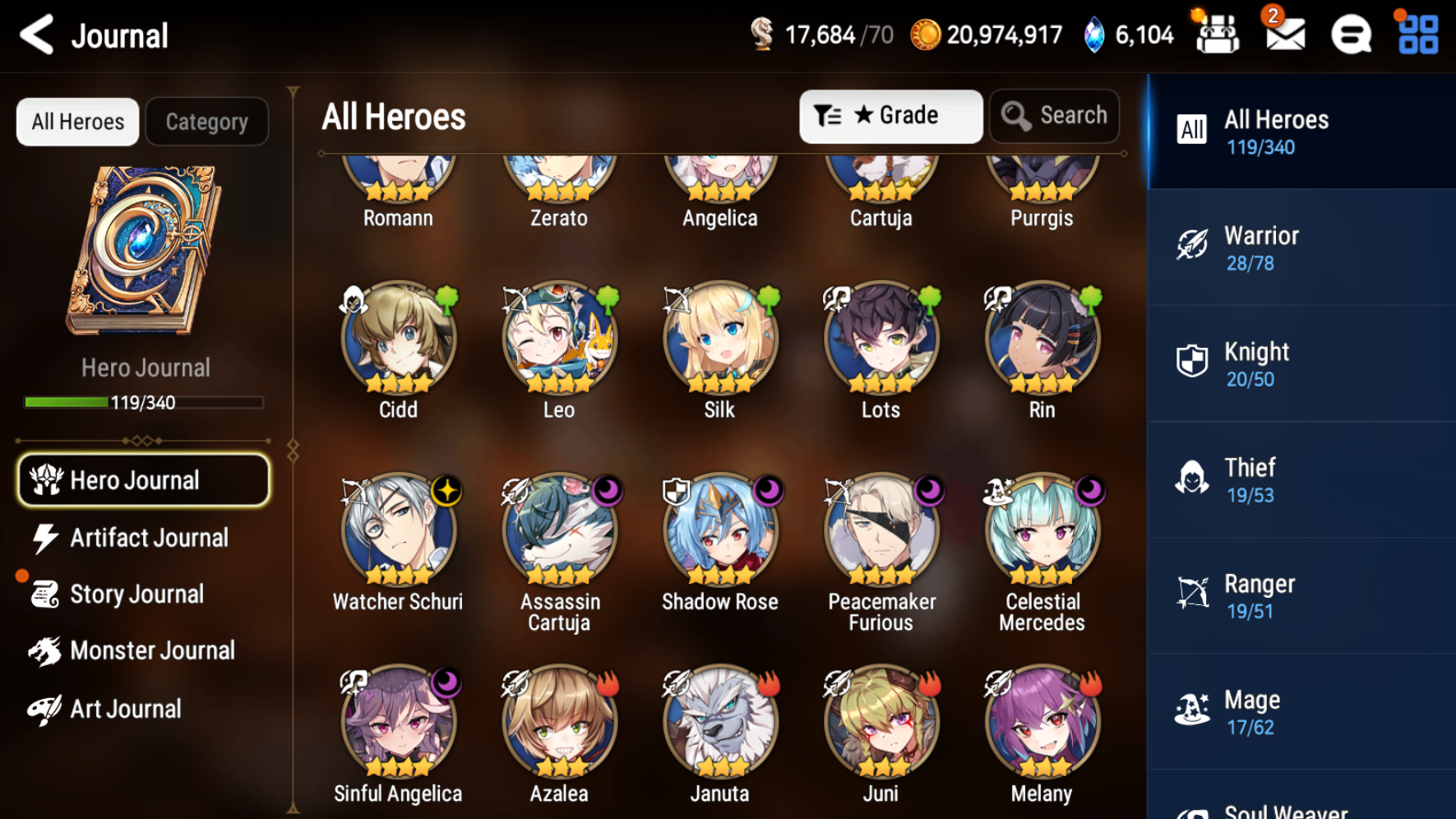 [GLOBAL] [INSTANT] Epic 7 Seven Harsetti + ML pulls +Name Starter Account-Mobile Games Starter