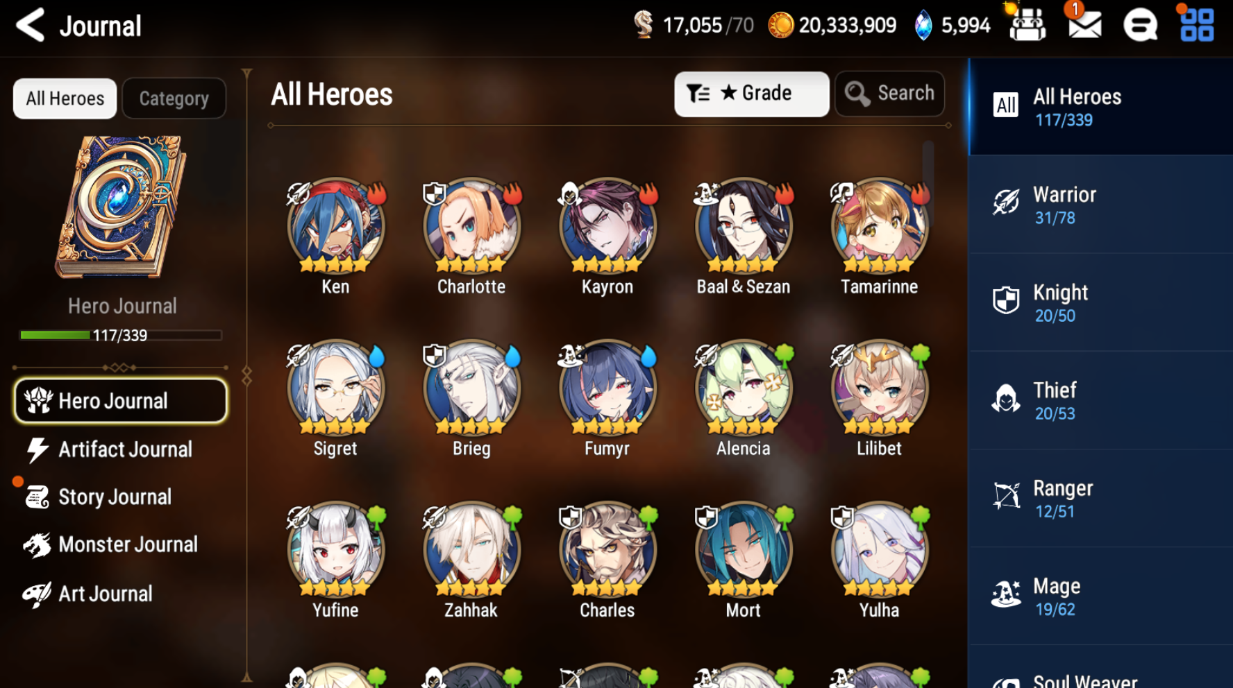 [GLOBAL] [INSTANT] Epic 7 Seven Harsetti Straze + ML pulls + Name Starter Account-Mobile Games Starter