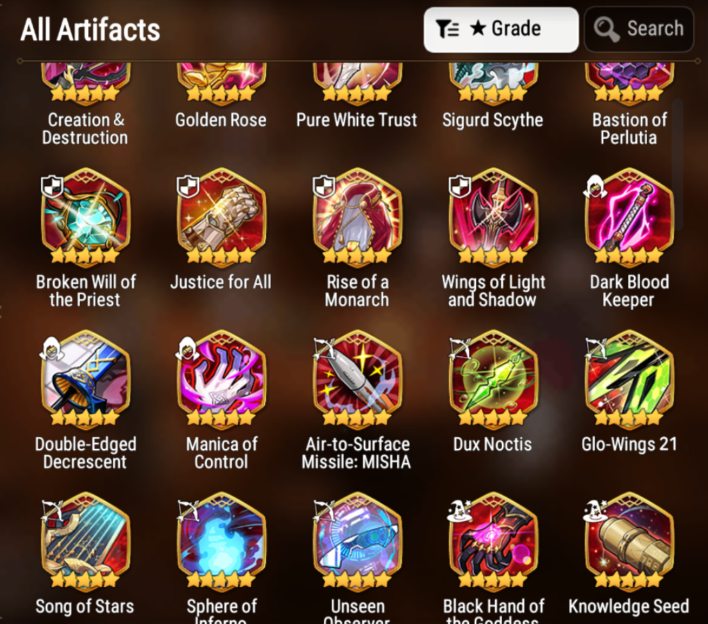 [GLOBAL] [INSTANT] Epic 7 Seven Hellion Lua + ML pulls + Name Starter Account-Mobile Games Starter