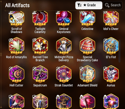 [GLOBAL] [INSTANT] Epic 7 Seven Hellion Lua + ML pulls + Name Starter Account-Mobile Games Starter