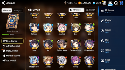 [GLOBAL] [INSTANT] Epic 7 Seven Laia Belian + ML pulls +Name Starter Account-Mobile Games Starter