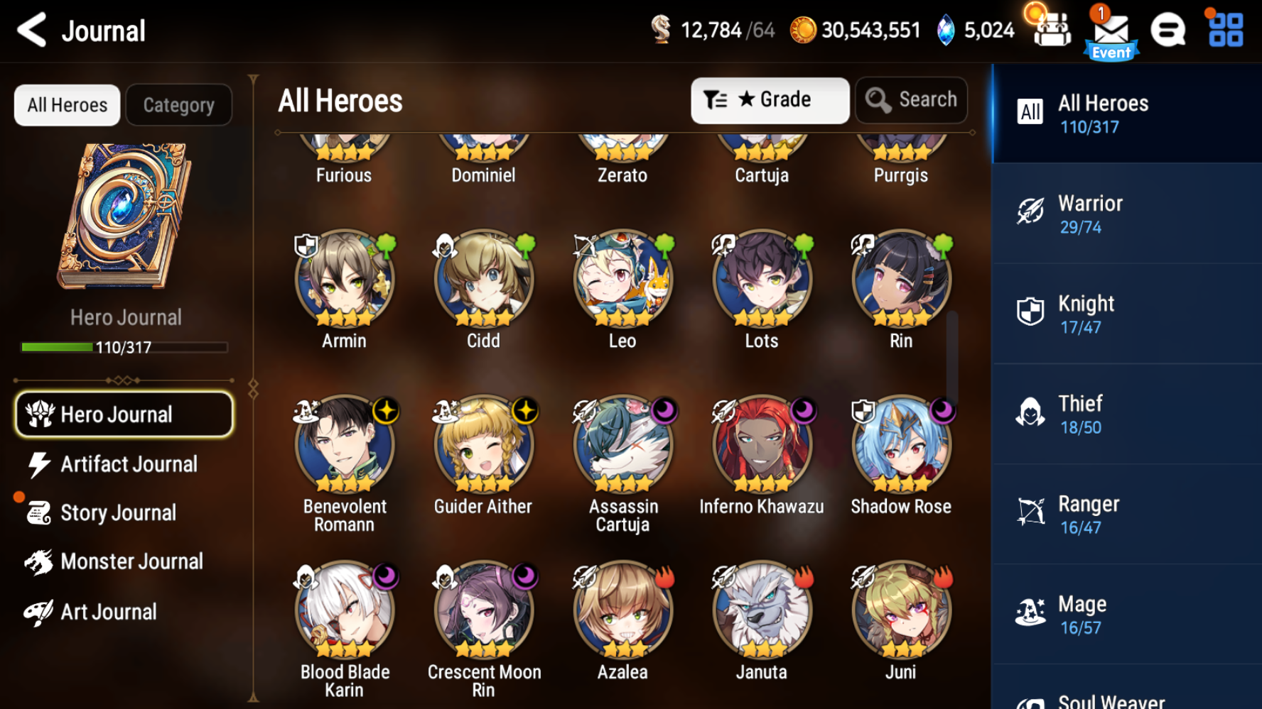 [GLOBAL] [INSTANT] Epic 7 Seven Laia Martial Artist Ken + ML pulls +Name Starter Account-Mobile Games Starter