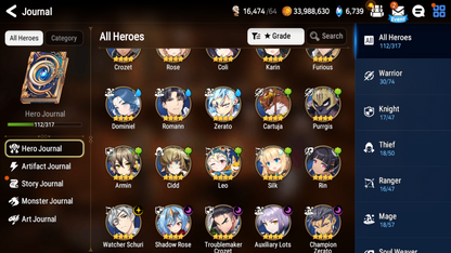 [GLOBAL] [INSTANT] Epic 7 Seven Laia Silver Blade Aramintha Jack + ML pulls +Name Starter Account-Mobile Games Starter