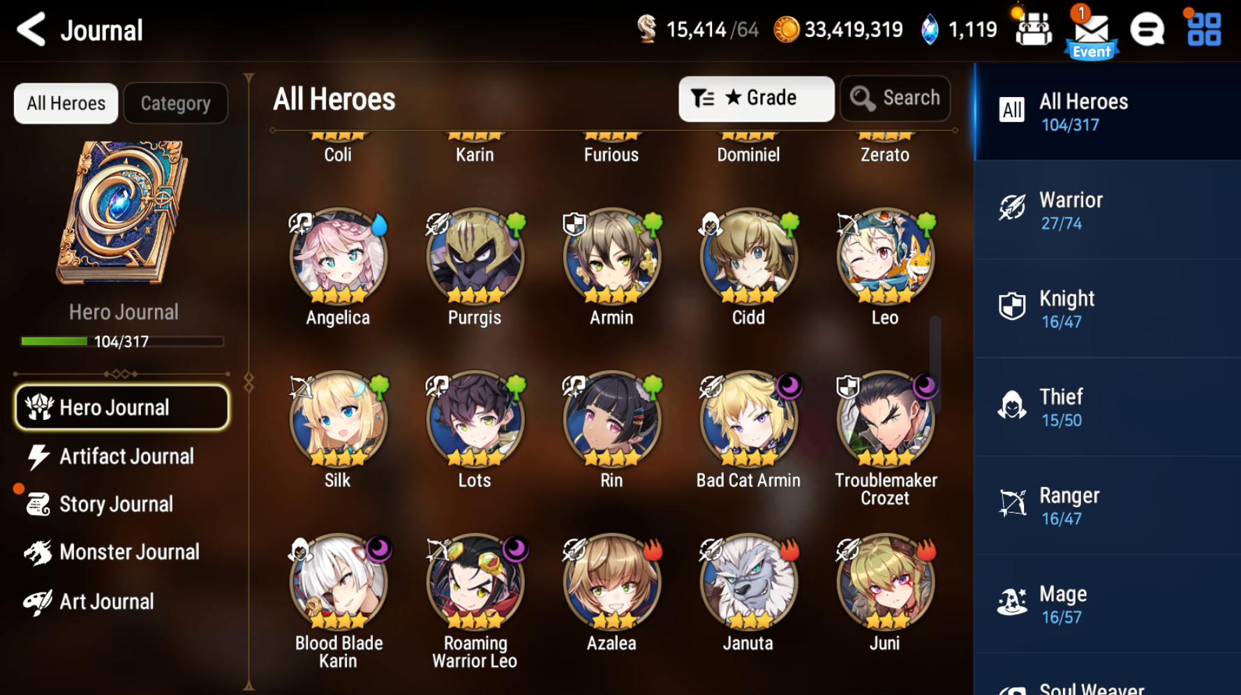 [GLOBAL] [INSTANT] Epic 7 Seven Laia Silver Blade Aramintha +ML pulls +Name Starter Account-Mobile Games Starter