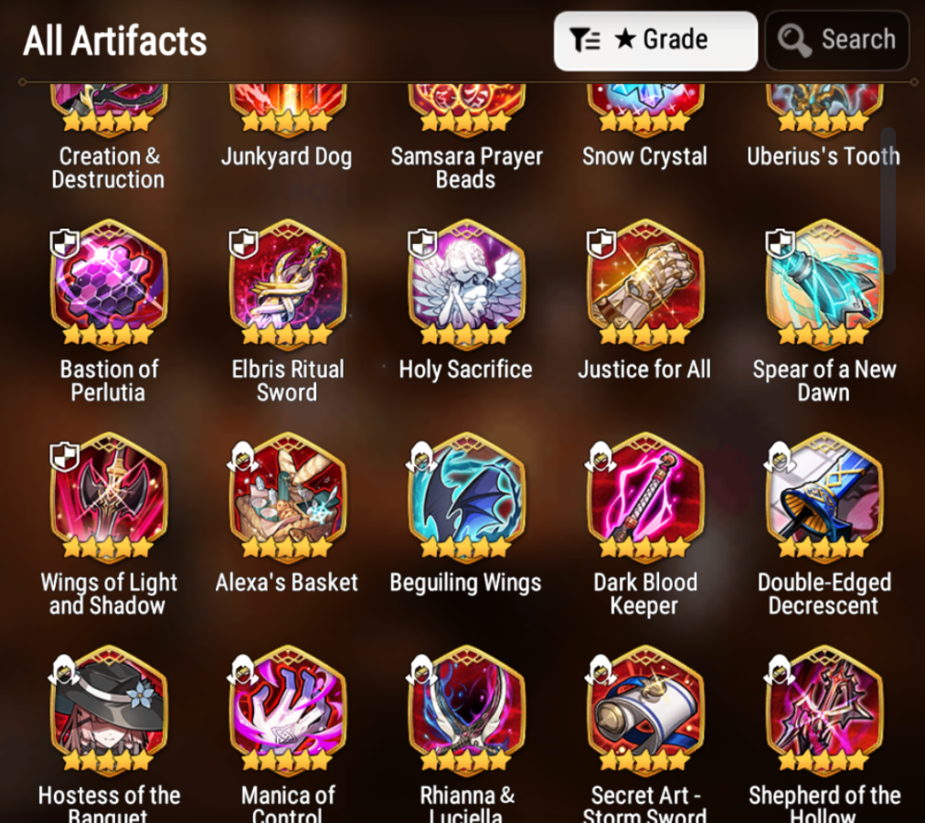 [GLOBAL] [INSTANT] Epic 7 Seven Lionheart Cermia Midnight Gala Lilias Angel of Light Angelica + 58 ML pulls +Name Starter Account-Mobile Games Starter