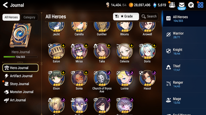 [GLOBAL] [INSTANT] Epic 7 Seven Little Queen Charlotte Tama+ML pulls +Name Starter Account-Mobile Games Starter