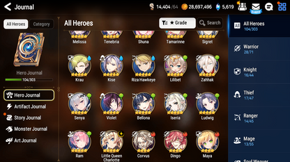 [GLOBAL] [INSTANT] Epic 7 Seven Little Queen Charlotte Tama+ML pulls +Name Starter Account-Mobile Games Starter