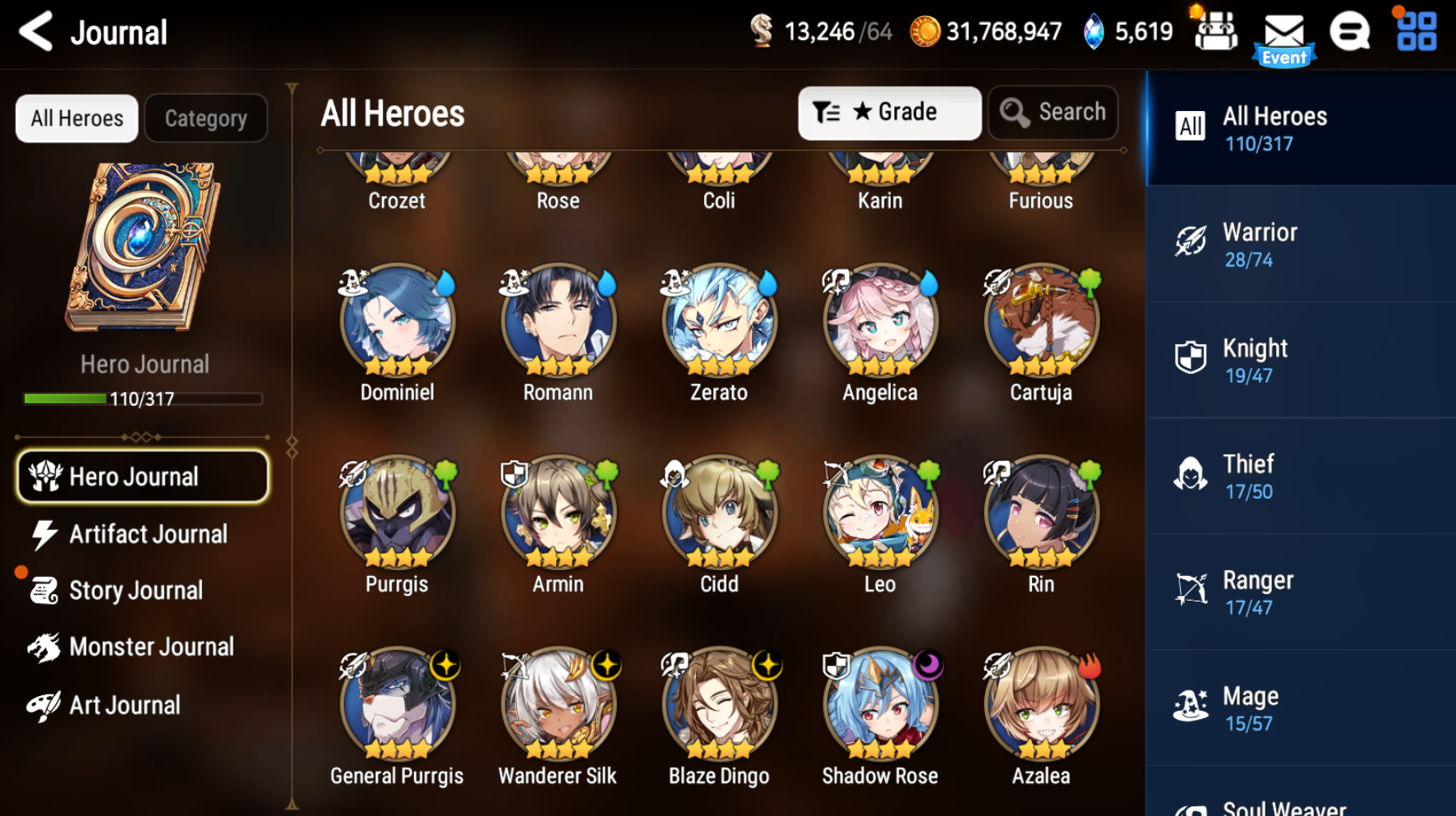 [GLOBAL] [INSTANT] Epic 7 Seven Operator Sigret Tamarinne + ML pulls Starter Account-Mobile Games Starter