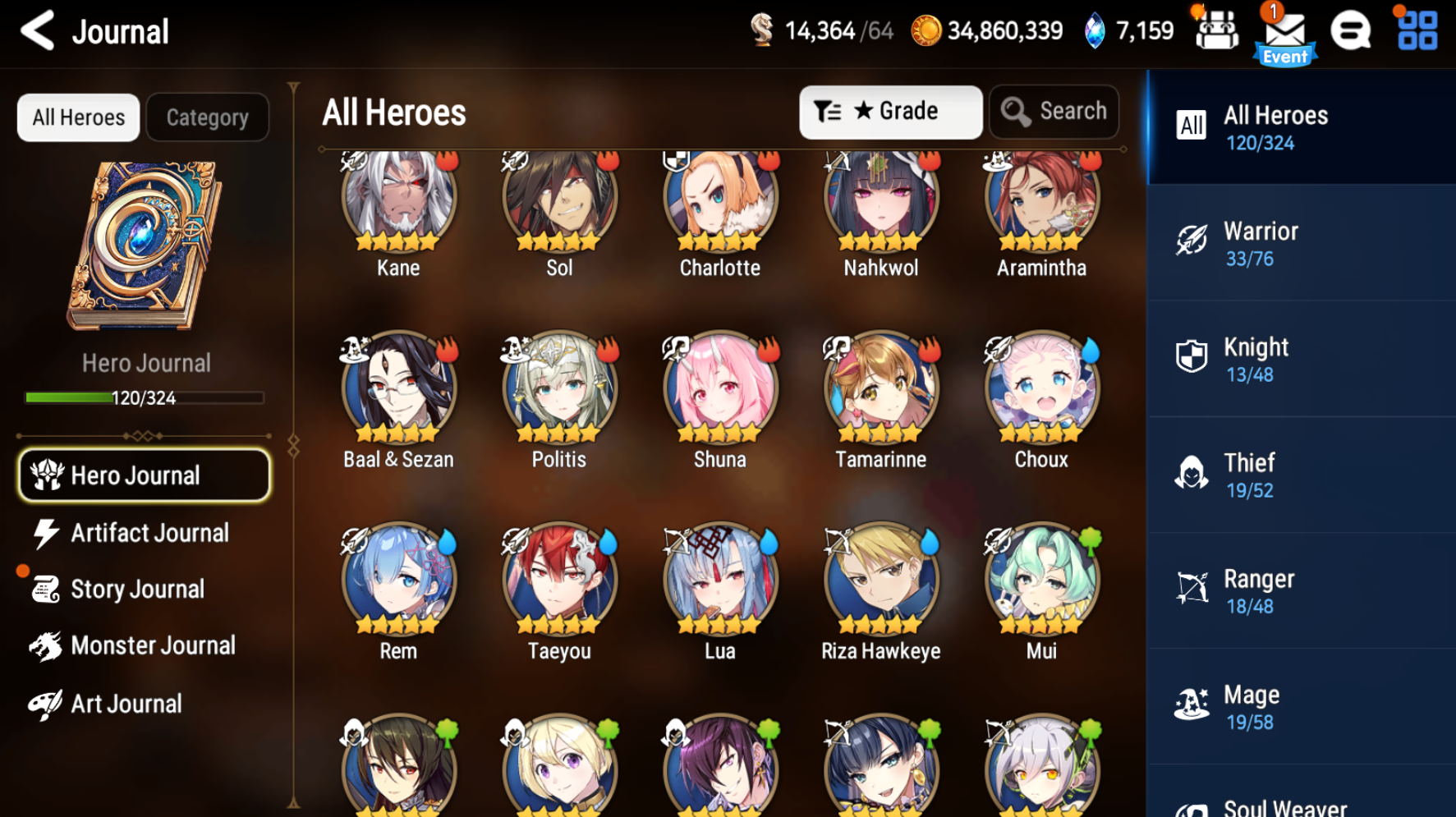 [GLOBAL] [INSTANT] Epic 7 Seven Rem Little Queen Charlotte Urban Shadow Choux +ML pulls +Name Starter Account-Mobile Games Starter