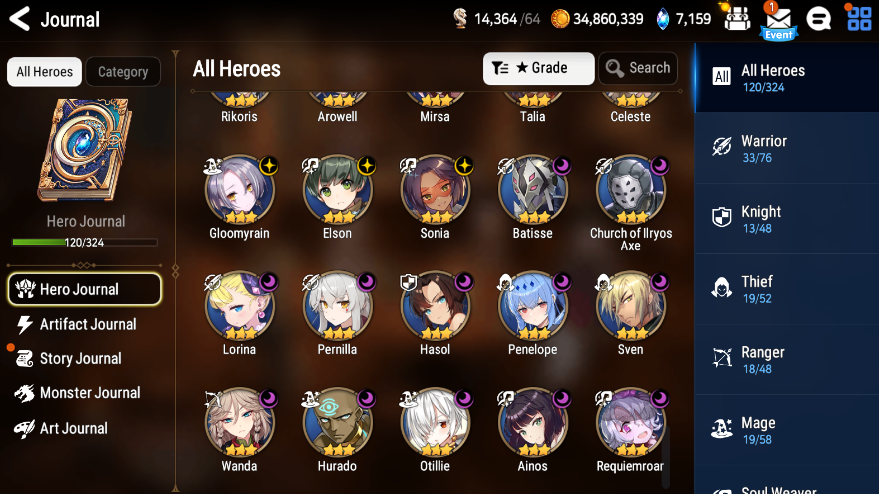 [GLOBAL] [INSTANT] Epic 7 Seven Rem Little Queen Charlotte Urban Shadow Choux +ML pulls +Name Starter Account-Mobile Games Starter