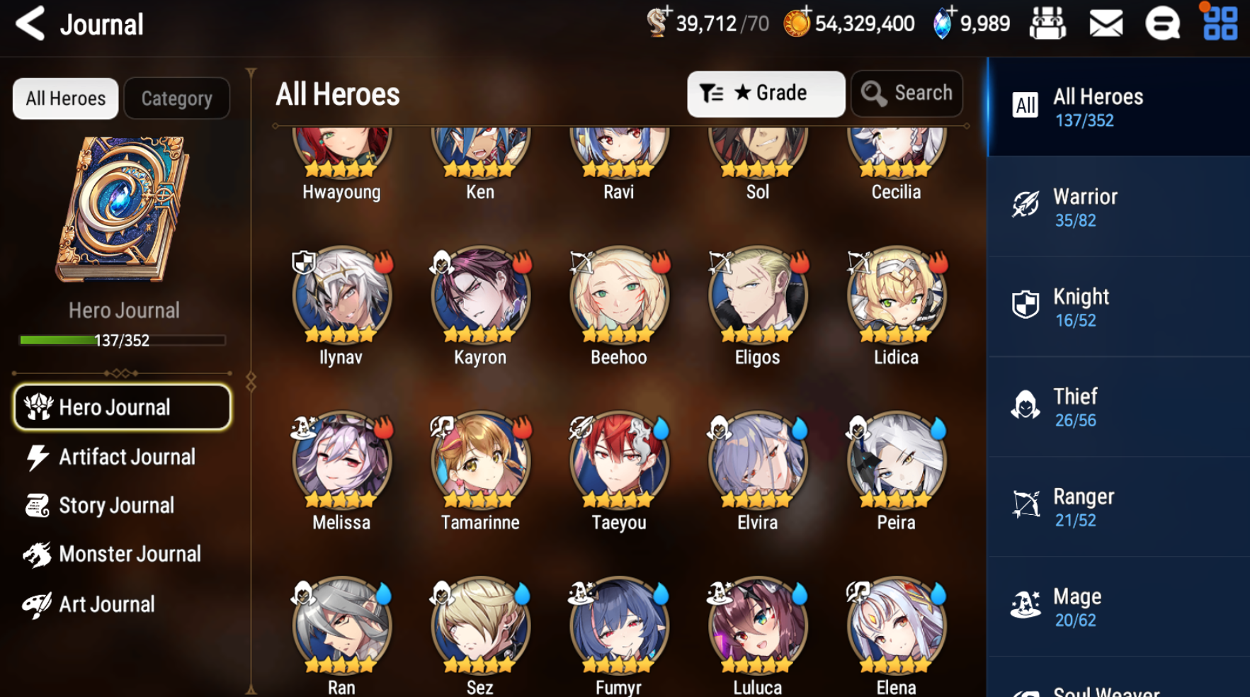 [GLOBAL] [INSTANT] Epic 7 Seven Rinak + artifact + Judge Kise + 53ML pulls 10k skystones 900 mystics+ Name Starter Account-Mobile Games Starter