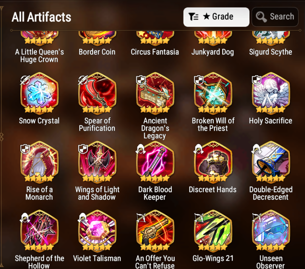 [GLOBAL] [INSTANT] Epic 7 Seven Rinak + artifact + Judge Kise + 53ML pulls 10k skystones 900 mystics+ Name Starter Account-Mobile Games Starter