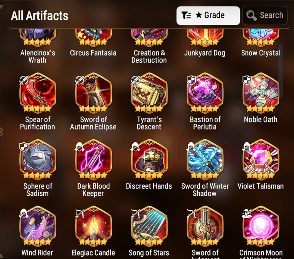 [GLOBAL] [INSTANT] Epic 7 Seven Rinak + artifact + Requiem Roana + 50ML pulls 9k skystones 1250 mystics+ Name Starter Account-Mobile Games Starter