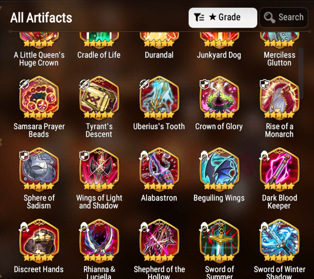 [GLOBAL] [INSTANT] Epic 7 Seven Rinak + artifact + Spirit Eye Celine + 51ML pulls 10k skystones 850 mystics+ Name Starter Account-Mobile Games Starter