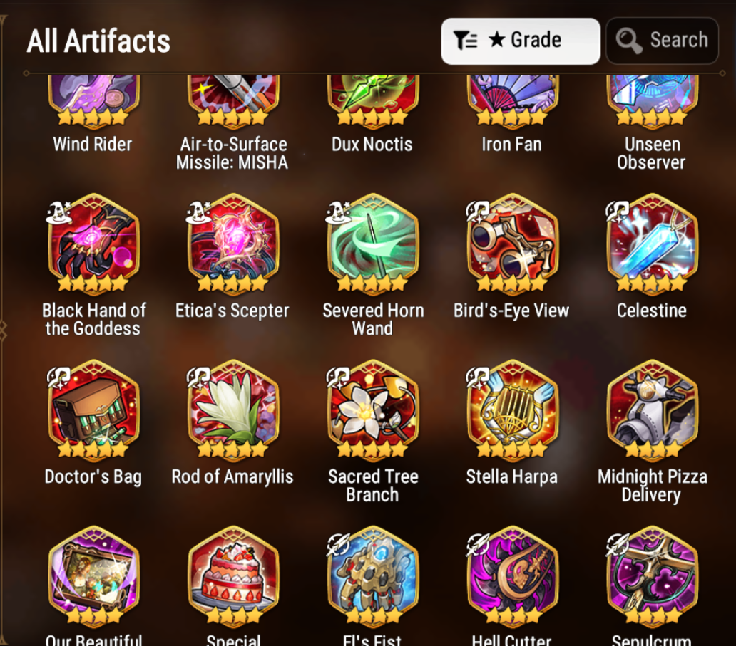 [GLOBAL] [INSTANT] Epic 7 Seven Rinak + artifact + Spirit Eye Celine + 51ML pulls 10k skystones 850 mystics+ Name Starter Account-Mobile Games Starter