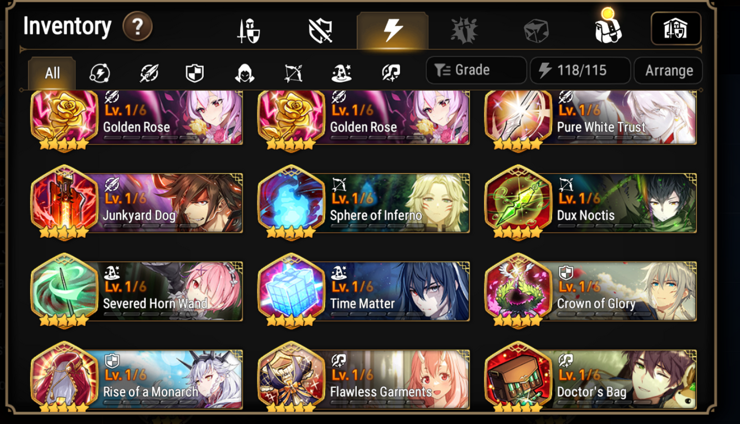 [GLOBAL] [INSTANT] Epic 7 Seven Sea Phantom Politis Lone Crescent Bellona + 35 ML pulls + Name Starter Account-Mobile Games Starter