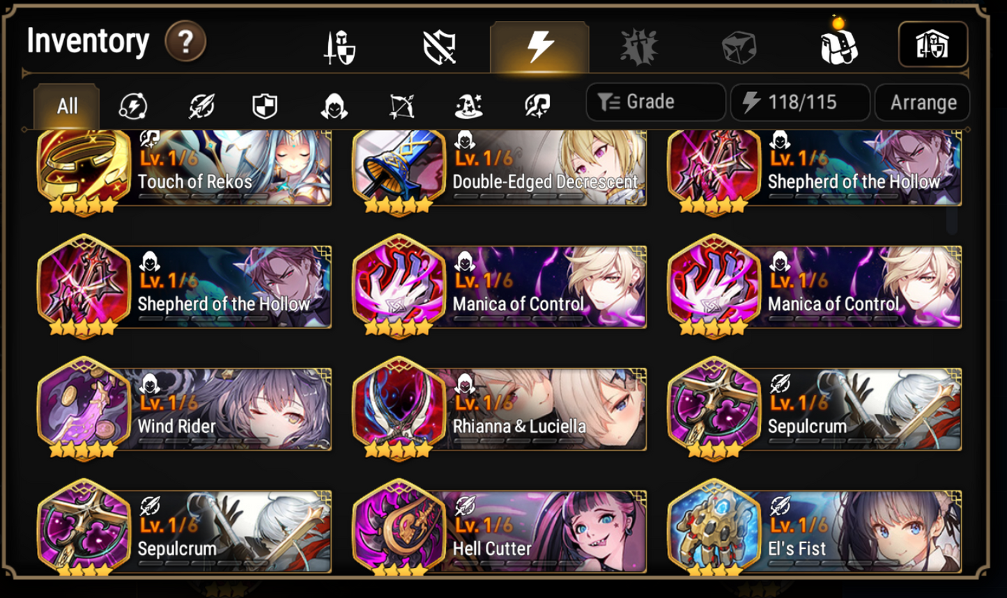 [GLOBAL] [INSTANT] Epic 7 Seven Sea Phantom Politis Lone Crescent Bellona + 35 ML pulls + Name Starter Account-Mobile Games Starter