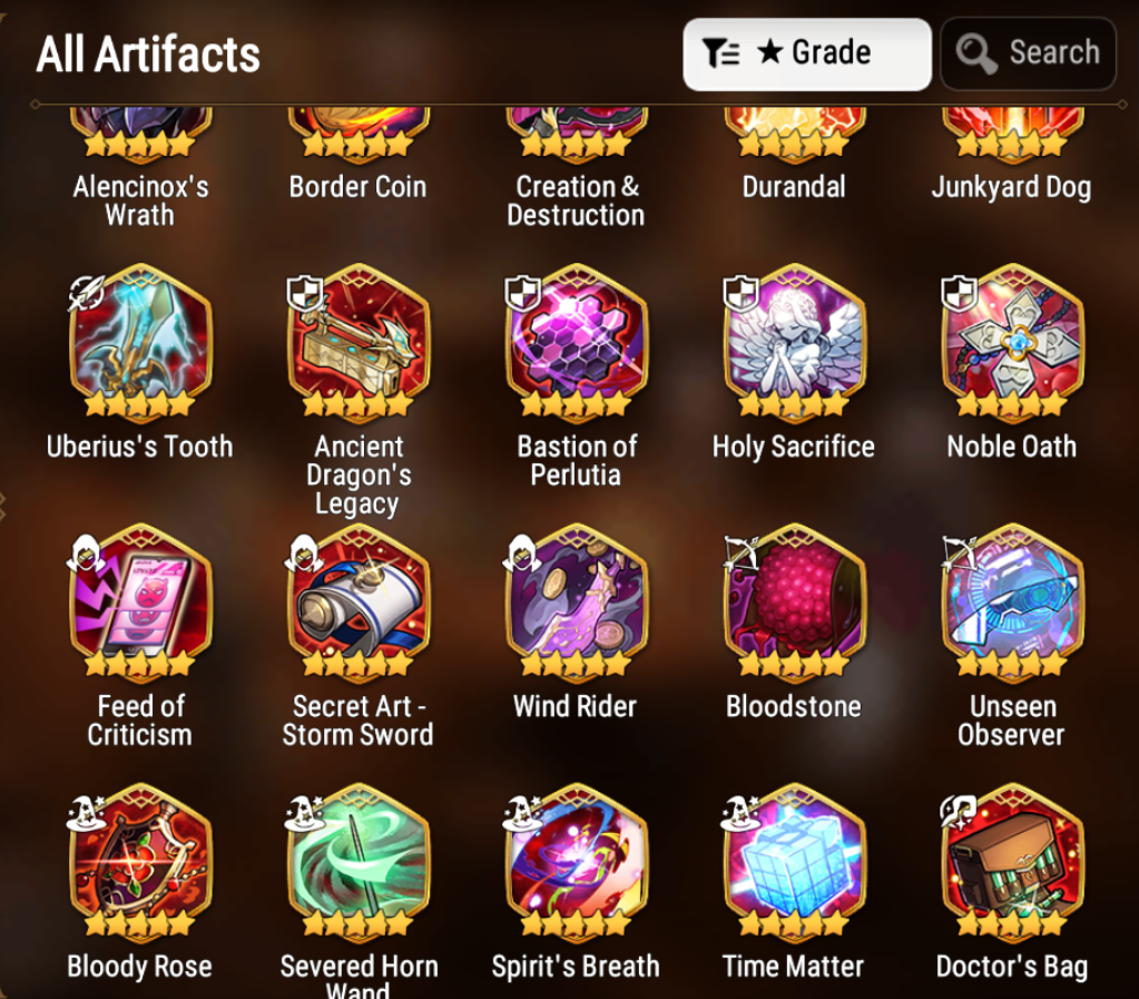 [GLOBAL] [INSTANT] Epic 7 Seven Tori + Artifact + Archdemon's Shadow + ML pulls Starter Account-Mobile Games Starter