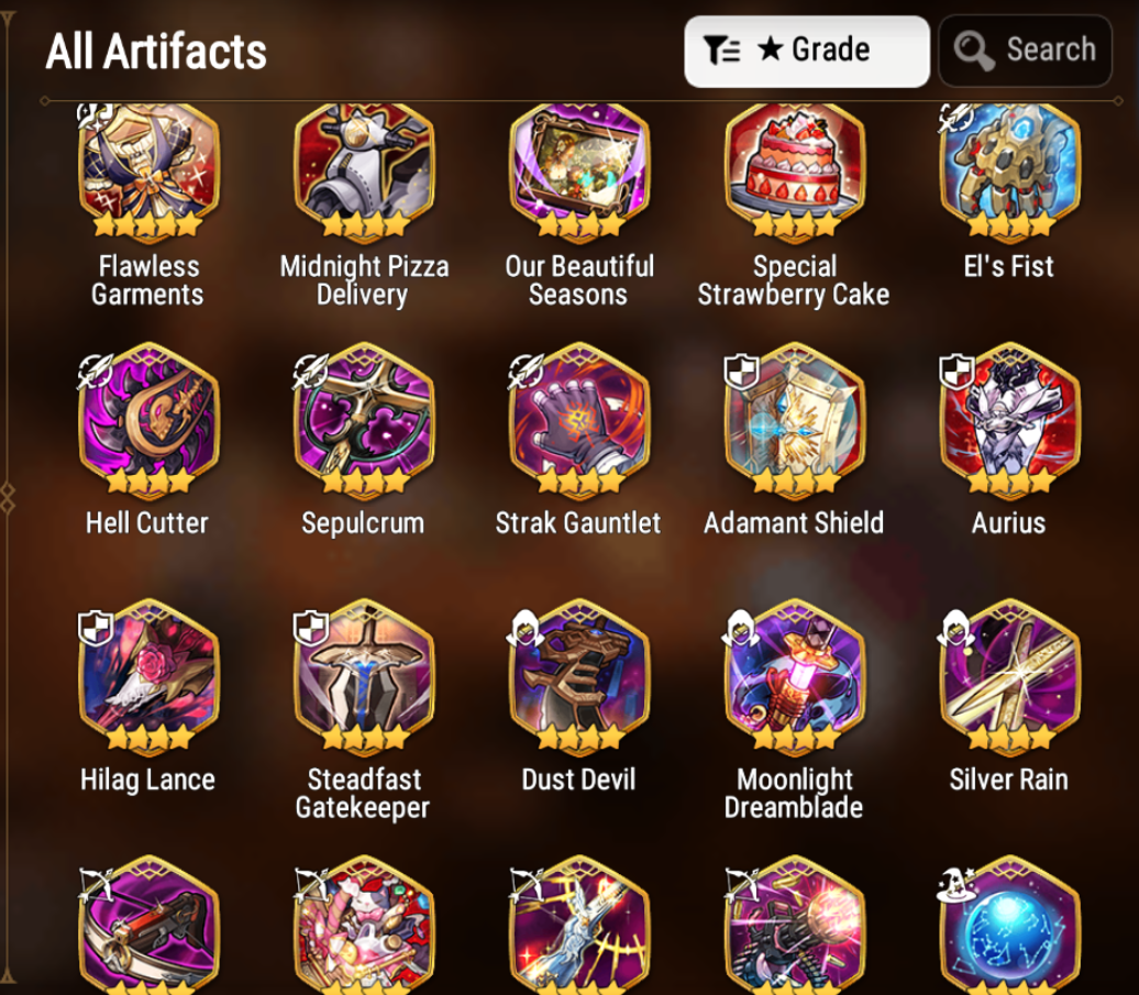 [GLOBAL] [INSTANT] Epic 7 Seven Tori + Artifact + Archdemon's Shadow + ML pulls Starter Account-Mobile Games Starter