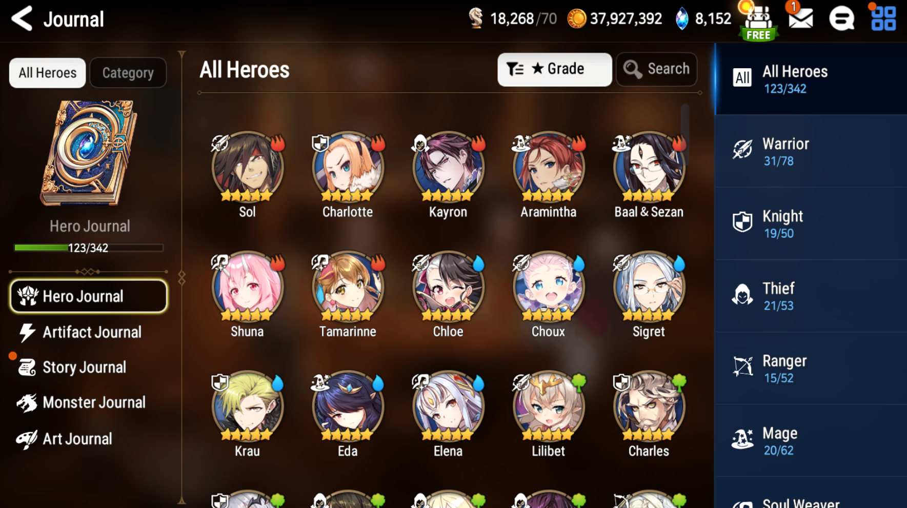 [GLOBAL] [INSTANT] Epic 7 Seven Young Senya+artifact Fallen Cecilia Angel Angelica + ML pulls + Name Starter Account-Mobile Games Starter