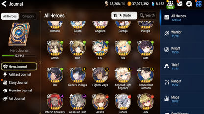[GLOBAL] [INSTANT] Epic 7 Seven Young Senya+artifact Fallen Cecilia Angel Angelica + ML pulls + Name Starter Account-Mobile Games Starter