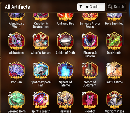 [GLOBAL] [INSTANT] Epic 7 Seven Young Senya+artifact Fallen Cecilia Angel Angelica + ML pulls + Name Starter Account-Mobile Games Starter