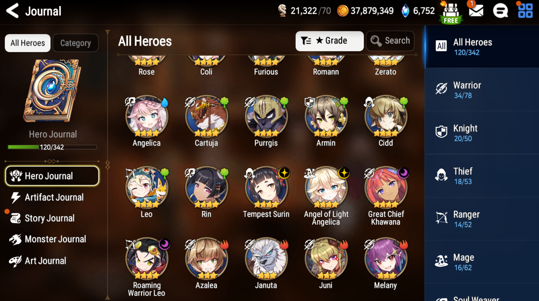 [GLOBAL] [INSTANT] Epic 7 Seven Young Senya+artifact Fallen Cecilia Ken Angel Angelica + ML pulls + Name Starter Account-Mobile Games Starter