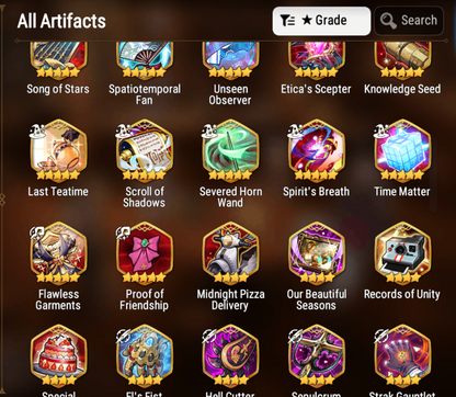 [GLOBAL] [INSTANT] Epic 7 Seven Young Senya+artifact Fallen Cecilia + ML pulls + Name Starter Account-Mobile Games Starter