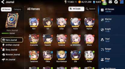 [GLOBAL] [INSTANT] Epic 7 Seven Young Senya+artifact Specter Tenebria Angel of Light Angelica + ML pulls + Name Starter Account-Mobile Games Starter