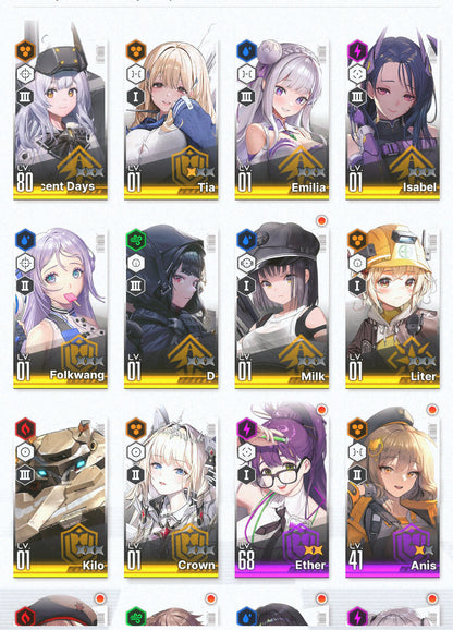 [GLOBAL] [INSTANT] GODDESS OF VICTORY NIKKE 10SSR Emilia+skin+Ram+Crown+Liter+Tia+Isabel starter account Re:Zero-Mobile Games Starter