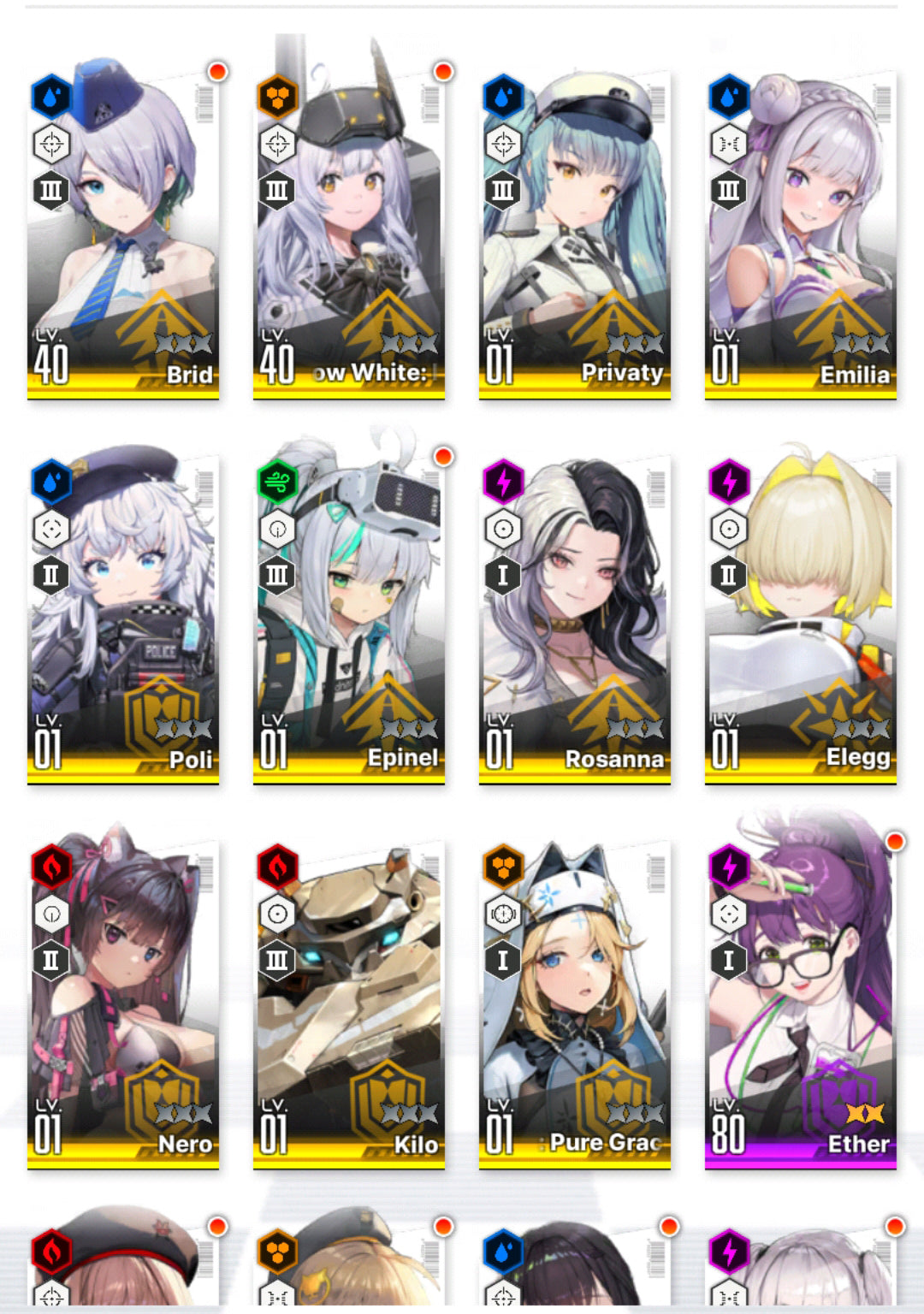 [GLOBAL] [INSTANT] GODDESS OF VICTORY NIKKE 11SSR+Pity Emilia+skin+Privaty+Poli+Epinel+Rosanna starter account Re:Zero-Mobile Games Starter