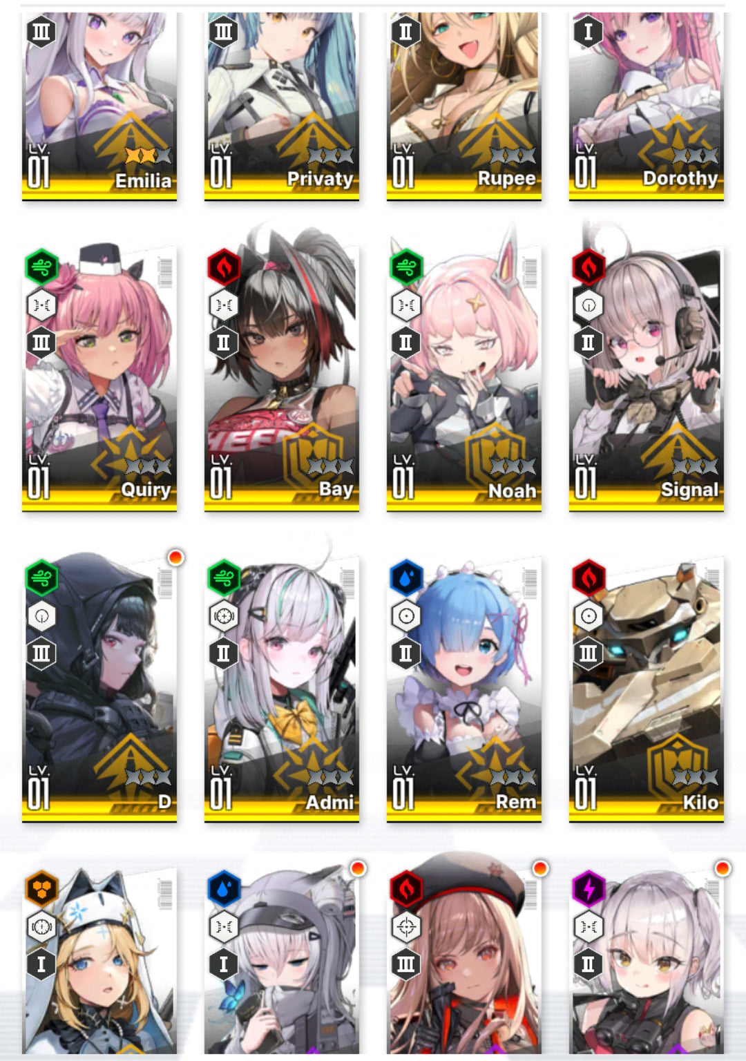 [GLOBAL] [INSTANT] GODDESS OF VICTORY NIKKE 13SSR 3 Emilia+Rem+skin+Ram+Dorothy+Bay+Quiry++ starter account Re:Zero-Mobile Games Starter