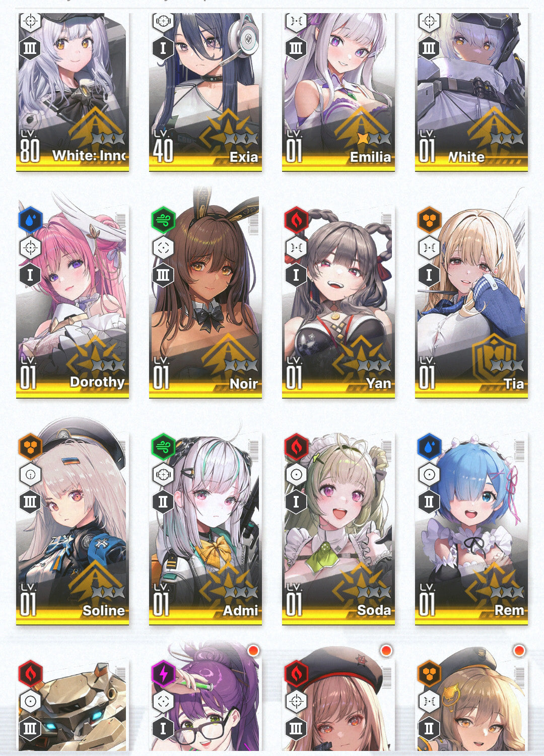 [GLOBAL] [INSTANT] GODDESS OF VICTORY NIKKE 13SSR Emilia+Rem+skin+Ram+Dorothy+Noir+Yan+Tia+Soda+ starter account Re:Zero-Mobile Games Starter