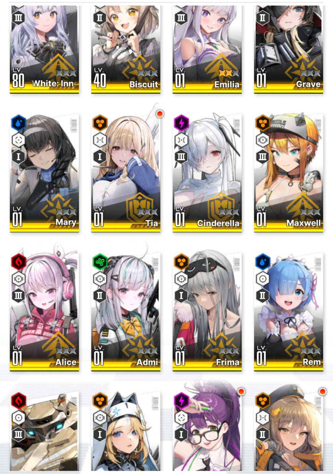 [GLOBAL] [INSTANT] GODDESS OF VICTORY NIKKE 14SSR 3 Emilia+Rem+skin+Ram+Cinderella+Grave+Tia+Biscuit+Alice starter account Re:Zero-Mobile Games Starter