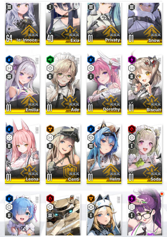 [GLOBAL] [INSTANT] GODDESS OF VICTORY NIKKE 15SSR+Pity Emilia+Rem+skin+Ram+Dorothy+Exia+Ade+Soda+Biscuit starter account Re:Zero-Mobile Games Starter