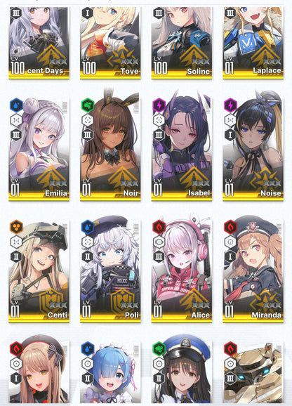 [GLOBAL] [INSTANT] GODDESS OF VICTORY NIKKE 16SSR Emilia+Rem+skin+Ram+Tove+Noir+Isabel+Alice+ starter account Re:Zero-Mobile Games Starter