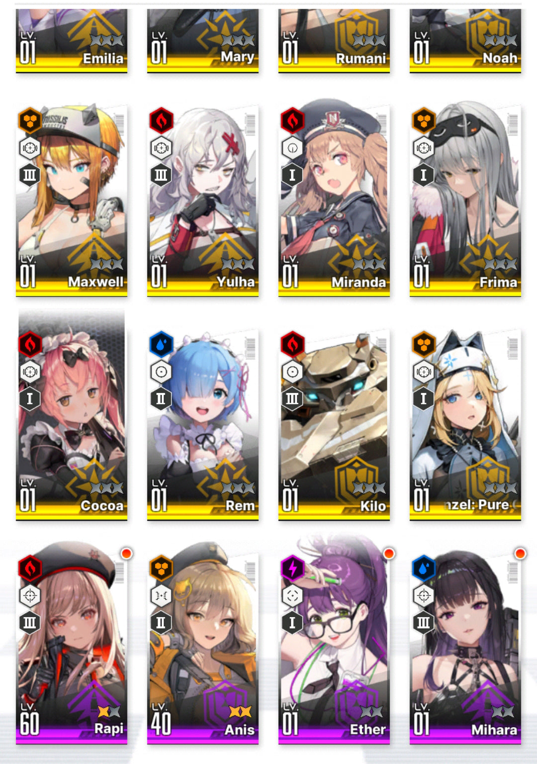 [GLOBAL] [INSTANT] GODDESS OF VICTORY NIKKE 16SSR+Pity Emilia+Rem+skin+Ram+Liter+Volume+Noah+Yulha++ starter account Re:Zero-Mobile Games Starter