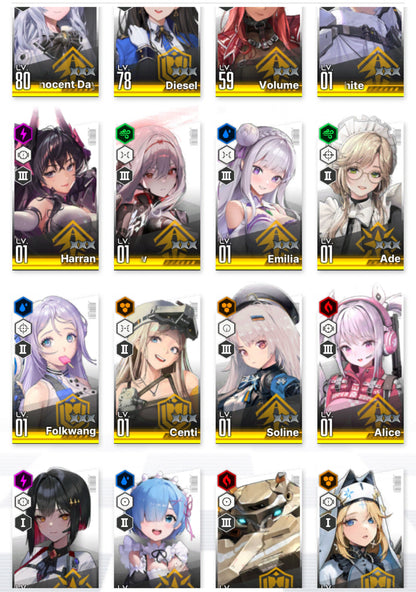 [GLOBAL] [INSTANT] GODDESS OF VICTORY NIKKE 16SSR+Pity Emilia+Rem+skin+Ram+Scarlet Black Shadow+Harran+Volume+Ade+Alice++ starter account Re:Zero-Mobile Games Starter