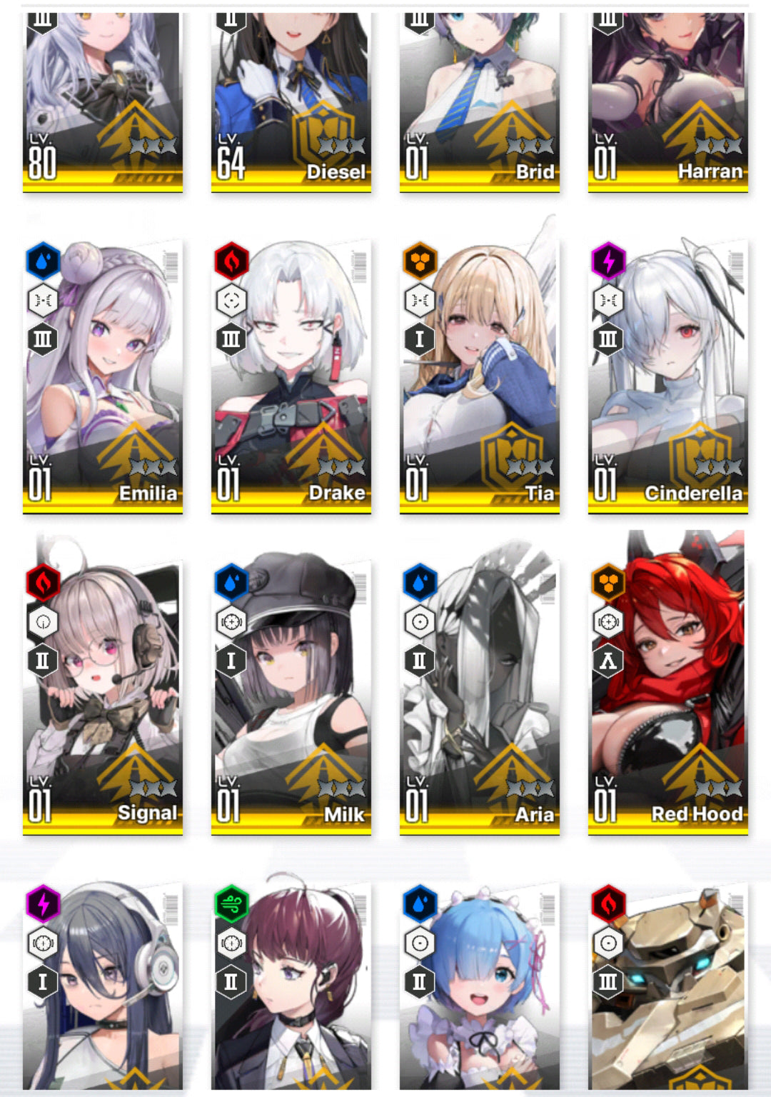 [GLOBAL] [INSTANT] GODDESS OF VICTORY NIKKE 17SSR+Pity Emilia+Rem+skin+Ram+Cinderella+Red Hood+Harran+Tia+Aria+Exia+Dolla starter account Re:Zero-Mobile Games Starter