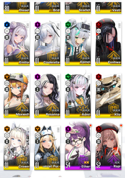 [GLOBAL] [INSTANT] GODDESS OF VICTORY NIKKE 18SSR Emilia+Skin+Cinderella+Scarlet+Crown+Signal+Drake++ starter account Re:Zero-Mobile Games Starter