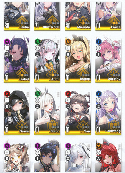 [GLOBAL] [INSTANT] GODDESS OF VICTORY NIKKE 21SSR 3 Emilia+skin+Dorothy+Red Hood+Skin+Cinderella+Grave+Blanc+Noise+Isabel+ starter account Re:Zero-Mobile Games Starter