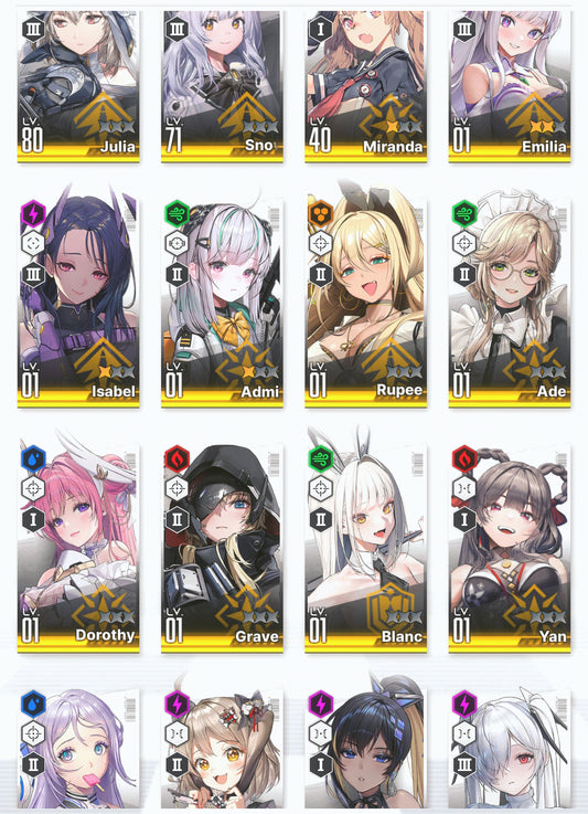 [GLOBAL] [INSTANT] GODDESS OF VICTORY NIKKE 24SSR 3 Emilia+skin+Dorothy+Red Hood+Skin+Cinderella+Grave+Blanc+Mihara+Isabel+ starter account Re:Zero-Mobile Games Starter