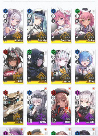 [GLOBAL] [INSTANT] GODDESS OF VICTORY NIKKE 9SSR 3 Emilia+Rem+skin+Ram+Dorothy+Bay+Quiry++ starter account Re:Zero-Mobile Games Starter