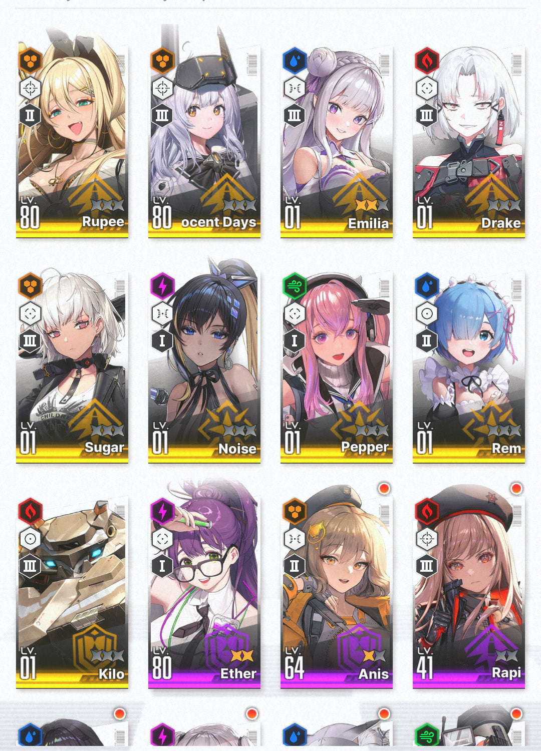 [GLOBAL] [INSTANT] GODDESS OF VICTORY NIKKE 9SSR 3 Emilia+Rem+skin+Ram+Rupee+Drake+Noise starter account Re:Zero-Mobile Games Starter