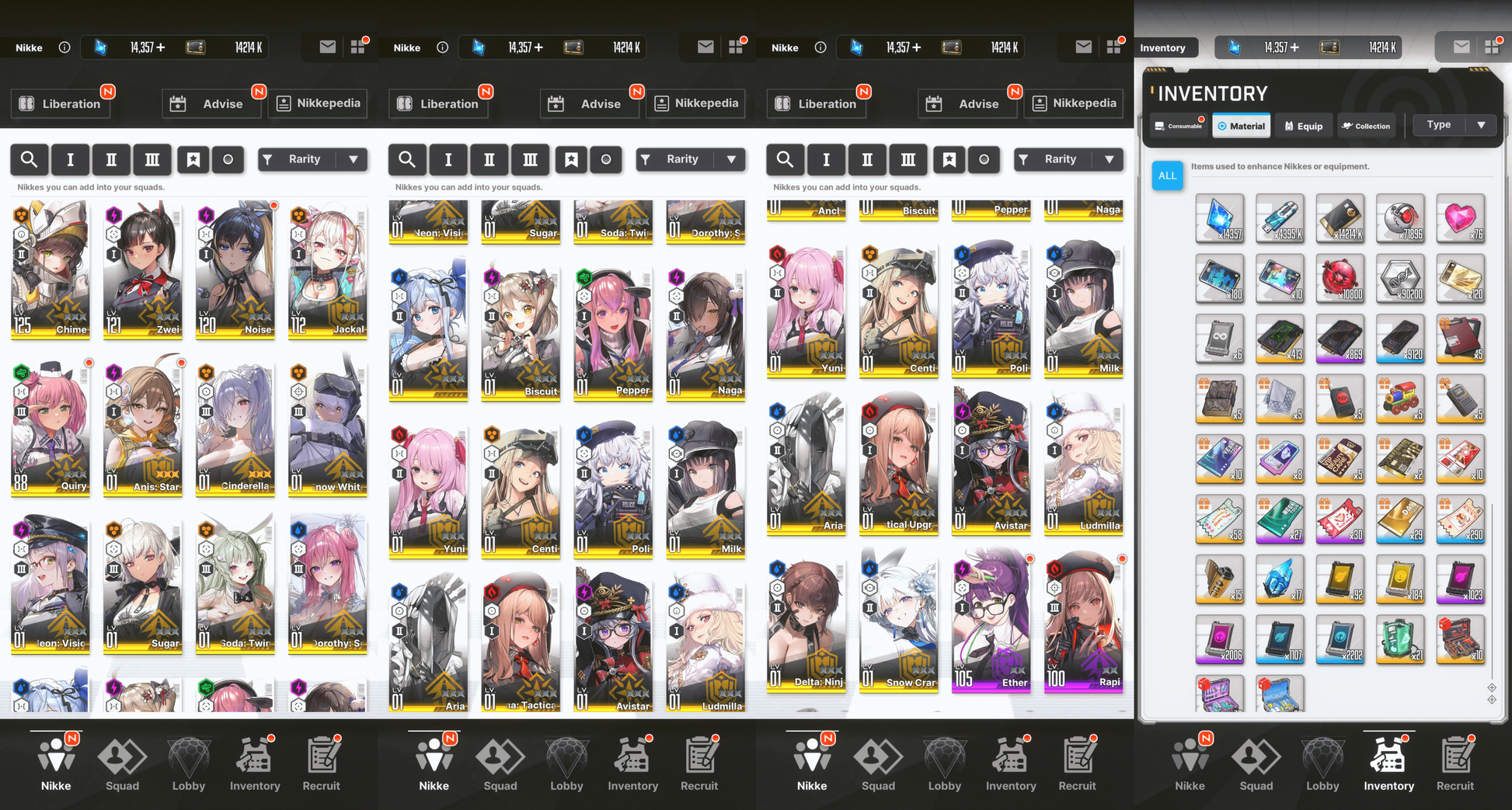 [GLOBAL] [INSTANT] MLB 4X Anis: Star / Cinderella: Crystal Wave + SSRs + 0~50000 Gems | GODDESS OF VICTORY NIKKE starter account Max Limit Break (see options)-Mobile Games Starter
