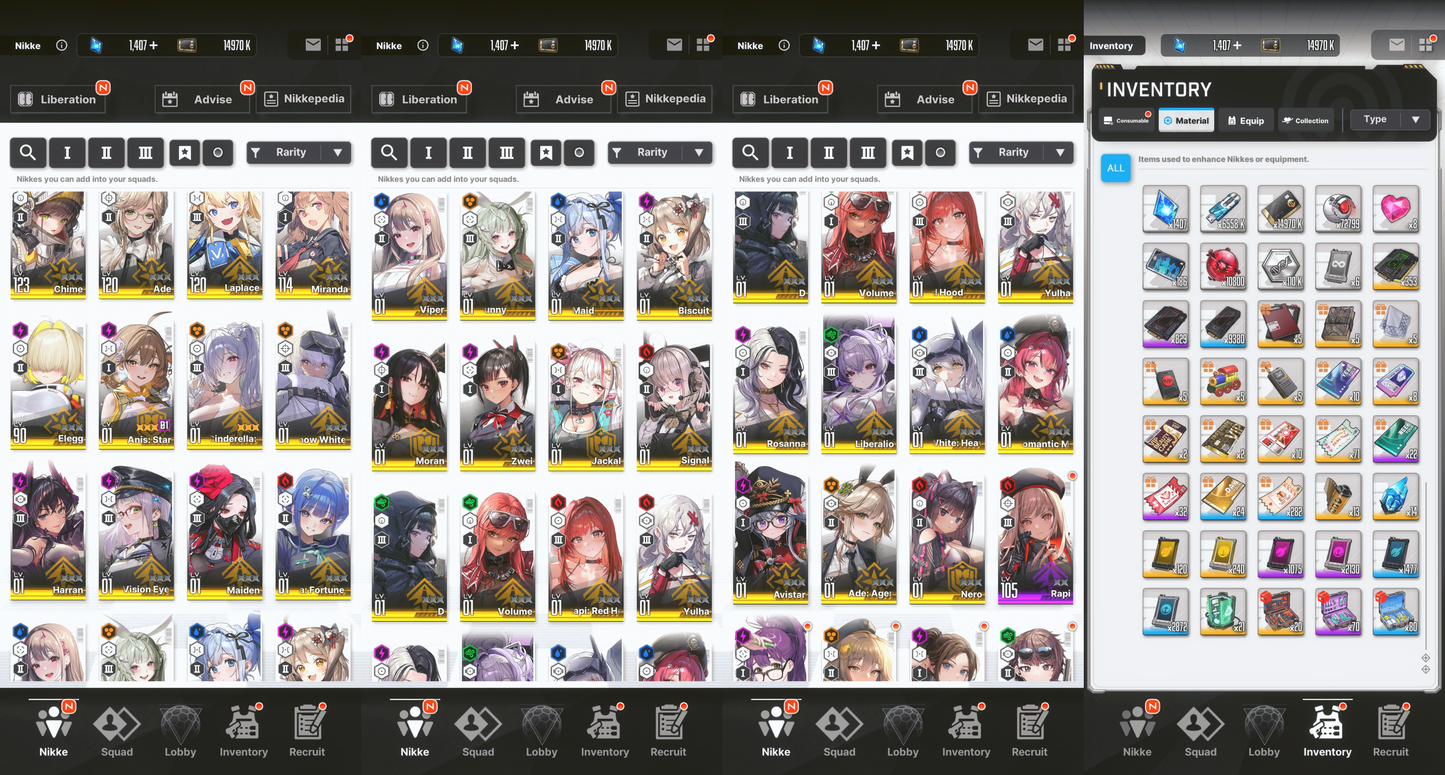 [GLOBAL] [INSTANT] MLB 4X Anis: Star / Cinderella: Crystal Wave + SSRs + 0~50000 Gems | GODDESS OF VICTORY NIKKE starter account Max Limit Break (see options)-Mobile Games Starter