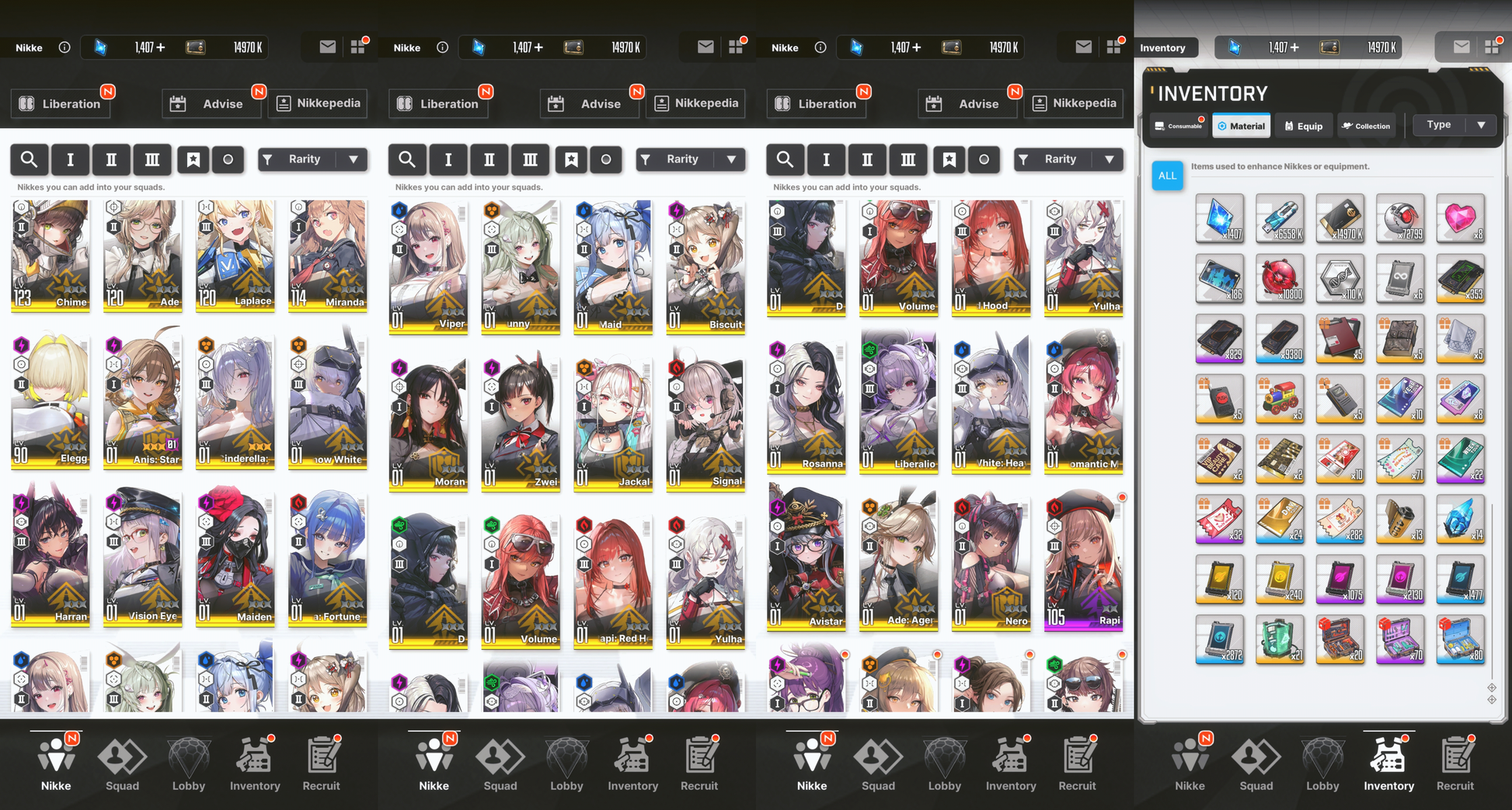 [GLOBAL] [INSTANT] MLB 4X Anis: Star / Cinderella: Crystal Wave + SSRs + 0~50000 Gems | GODDESS OF VICTORY NIKKE starter account Max Limit Break (see options)-Mobile Games Starter