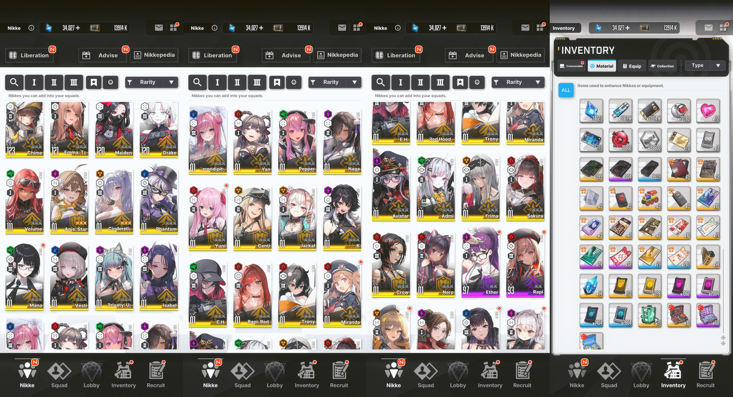 [GLOBAL] [INSTANT] MLB 4X Anis: Star / Cinderella: Crystal Wave + SSRs + 0~50000 Gems | GODDESS OF VICTORY NIKKE starter account Max Limit Break (see options)-Mobile Games Starter