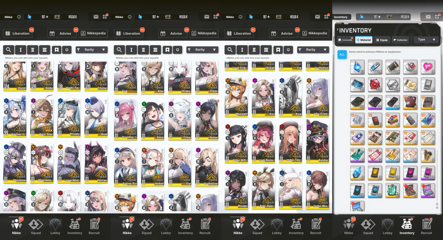 [GLOBAL] [INSTANT] MLB 4X Anis: Star / Cinderella: Crystal Wave + SSRs + 0~50000 Gems | GODDESS OF VICTORY NIKKE starter account Max Limit Break (see options)-Mobile Games Starter