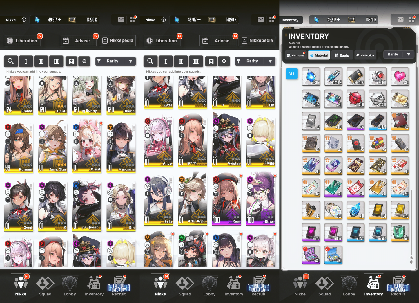 [GLOBAL] [INSTANT] MLB 4X Anis: Star + SSRs + 0~50000 Gems | GODDESS OF VICTORY NIKKE starter account Max Limit Break (see options)-Mobile Games Starter